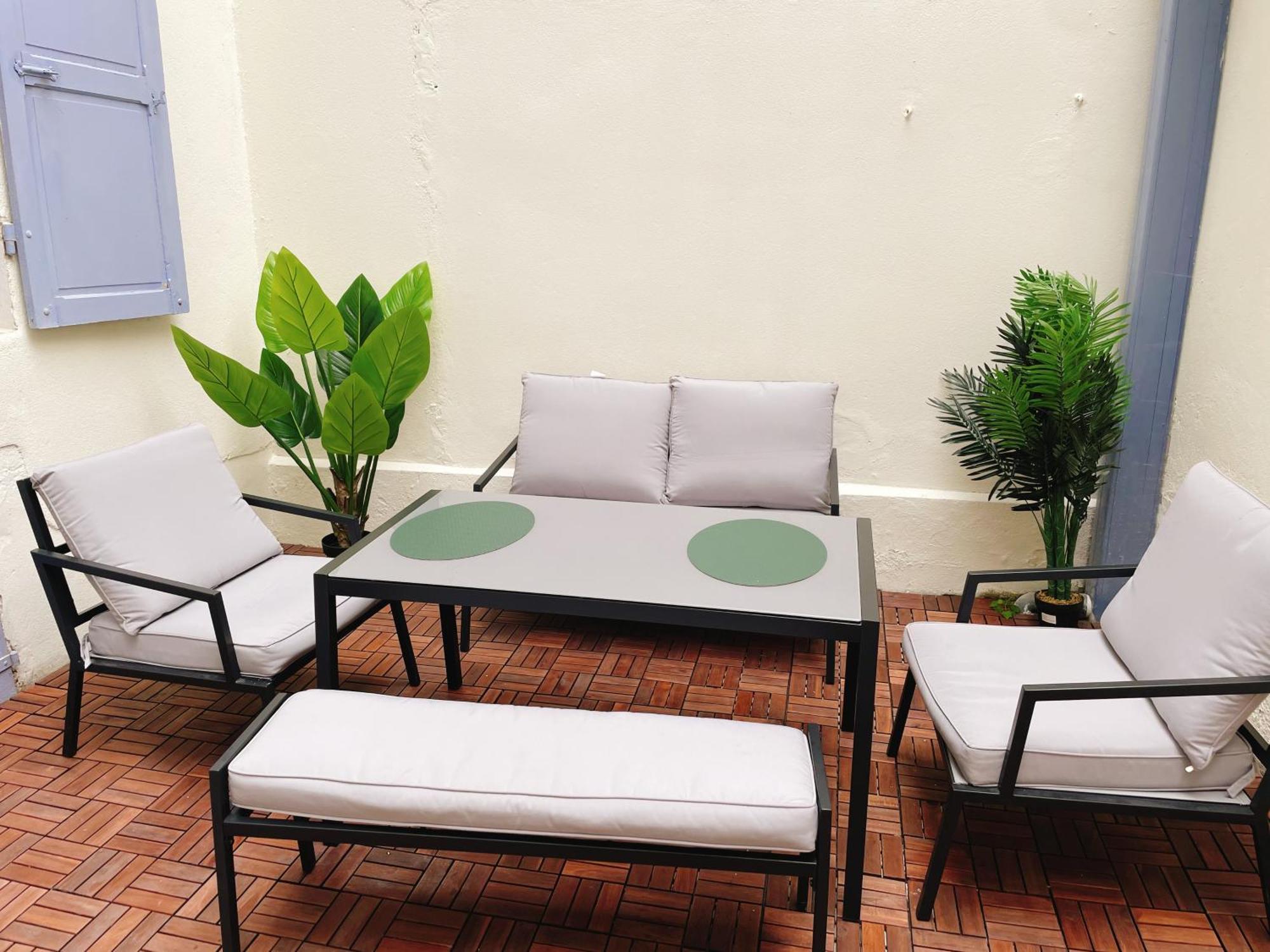 Villa Muguette - Coeur De Vichy- Rdc-Veranda Sur La Terrasse מראה חיצוני תמונה